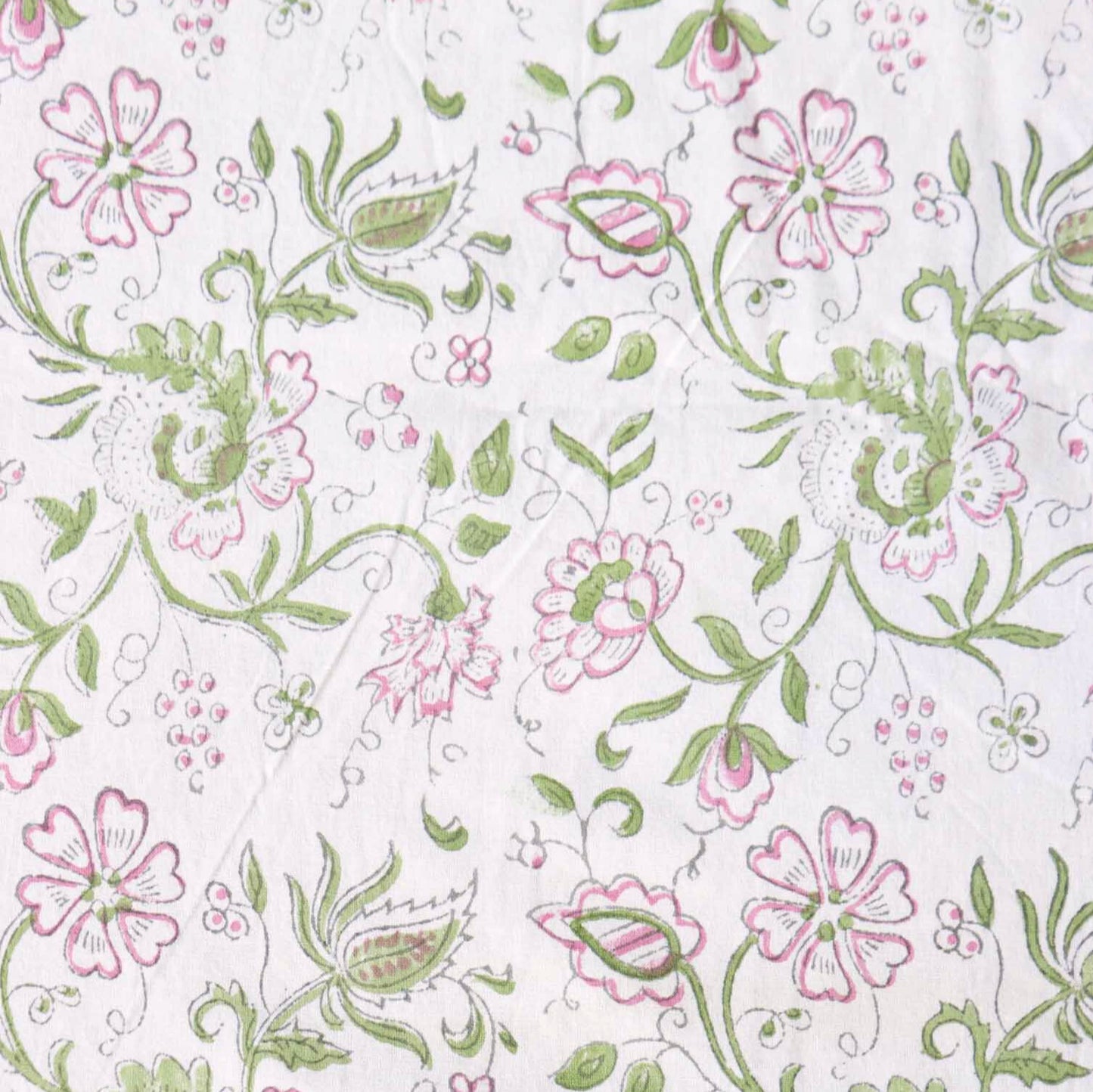 Shaant - Handblock Bedsheet (90x108 Inches)