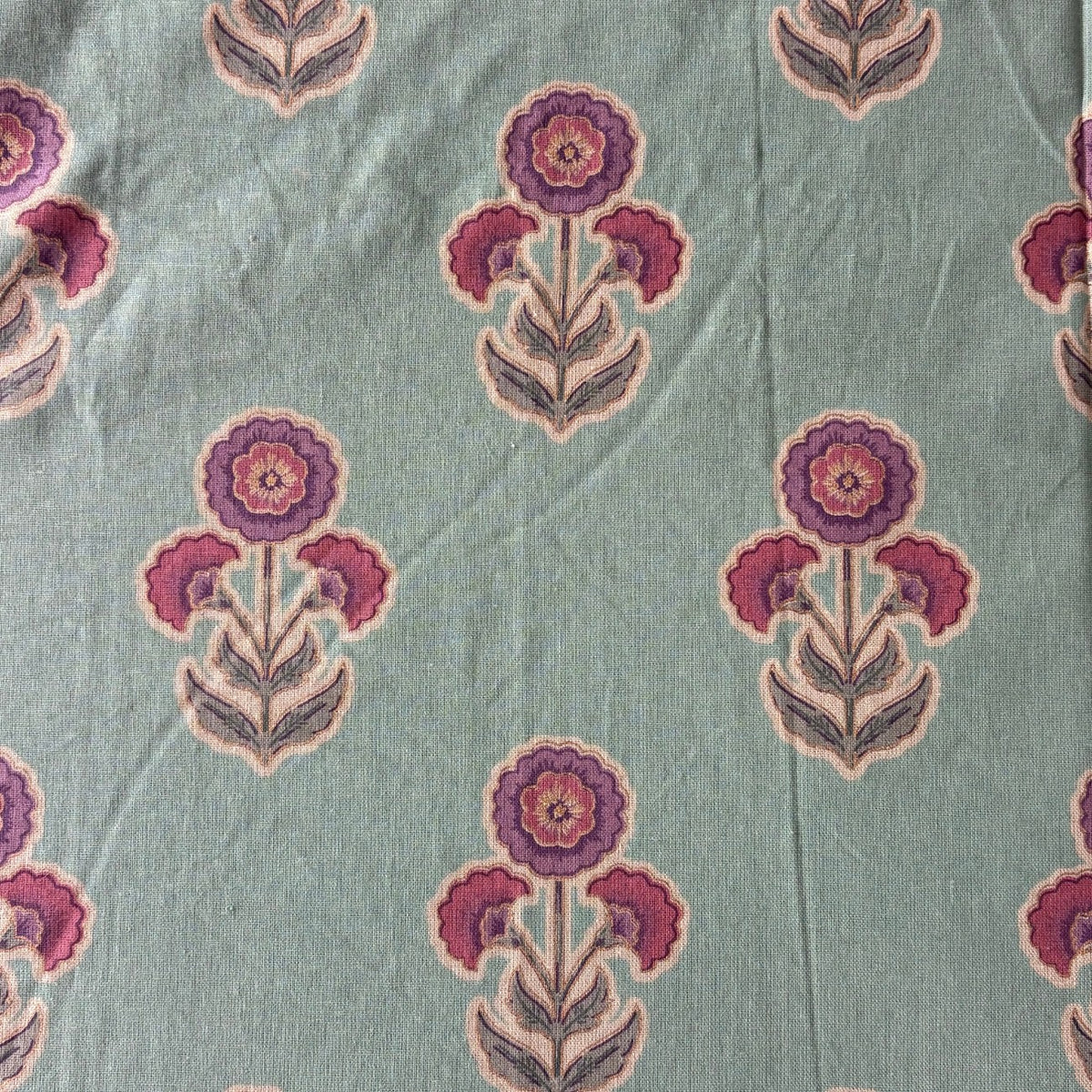 Festive Gold Edition - Green Bedsheet (108x108 Inches)