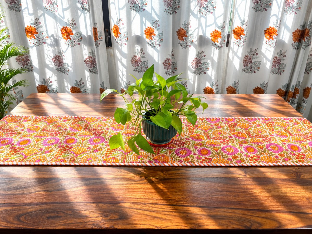 Narangi - Quilted Table Runner