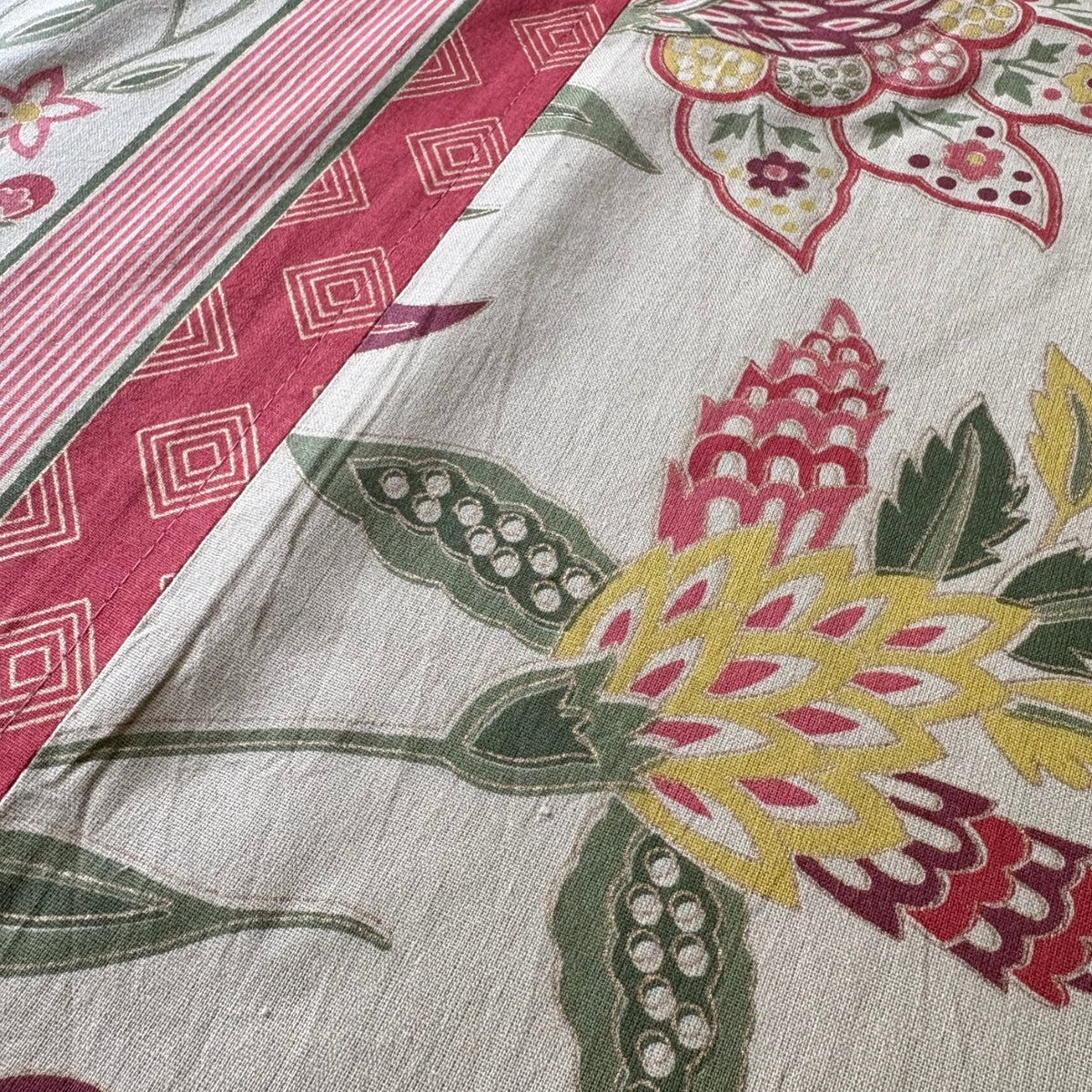 Festive Gold Edition - Red Bedsheet (108x108 Inches)
