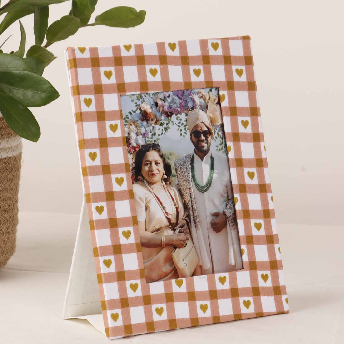 Fabric Photo Frame - 09