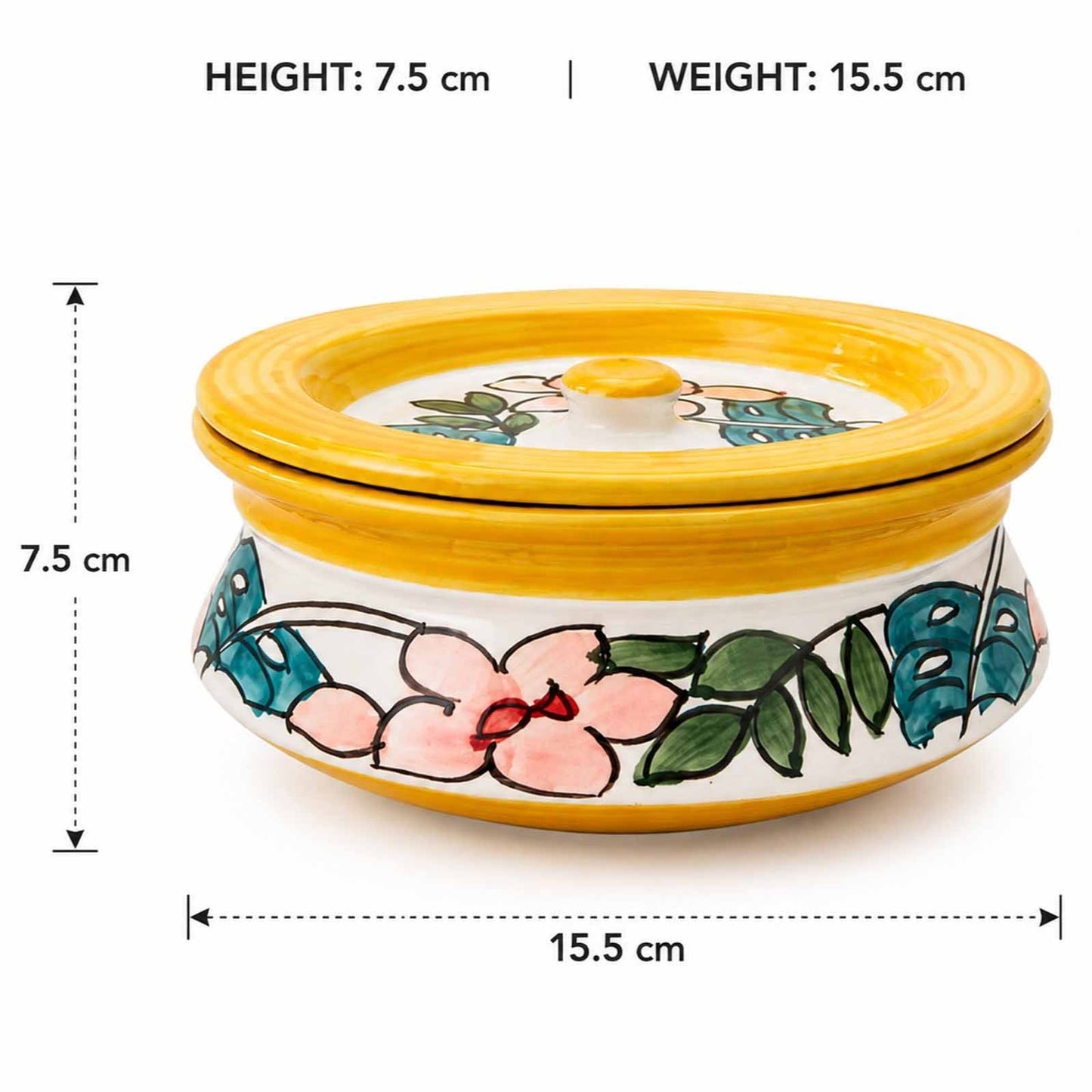 Spring Shades - Serving Bowls with Lid - Set of 3