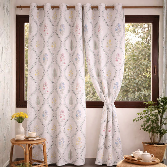 Block Print Curtain - Nargis