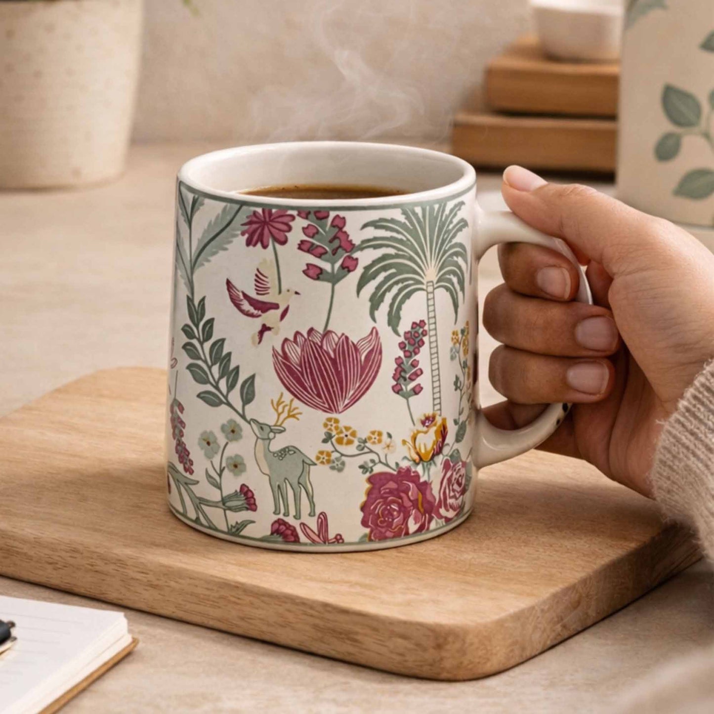 Botanical Floral Mugs