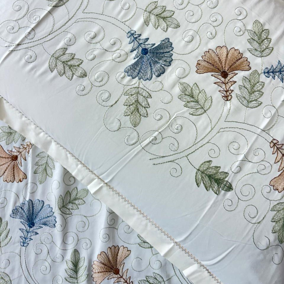 Festive Embroidery Edition - Amala (108x108 Inches)