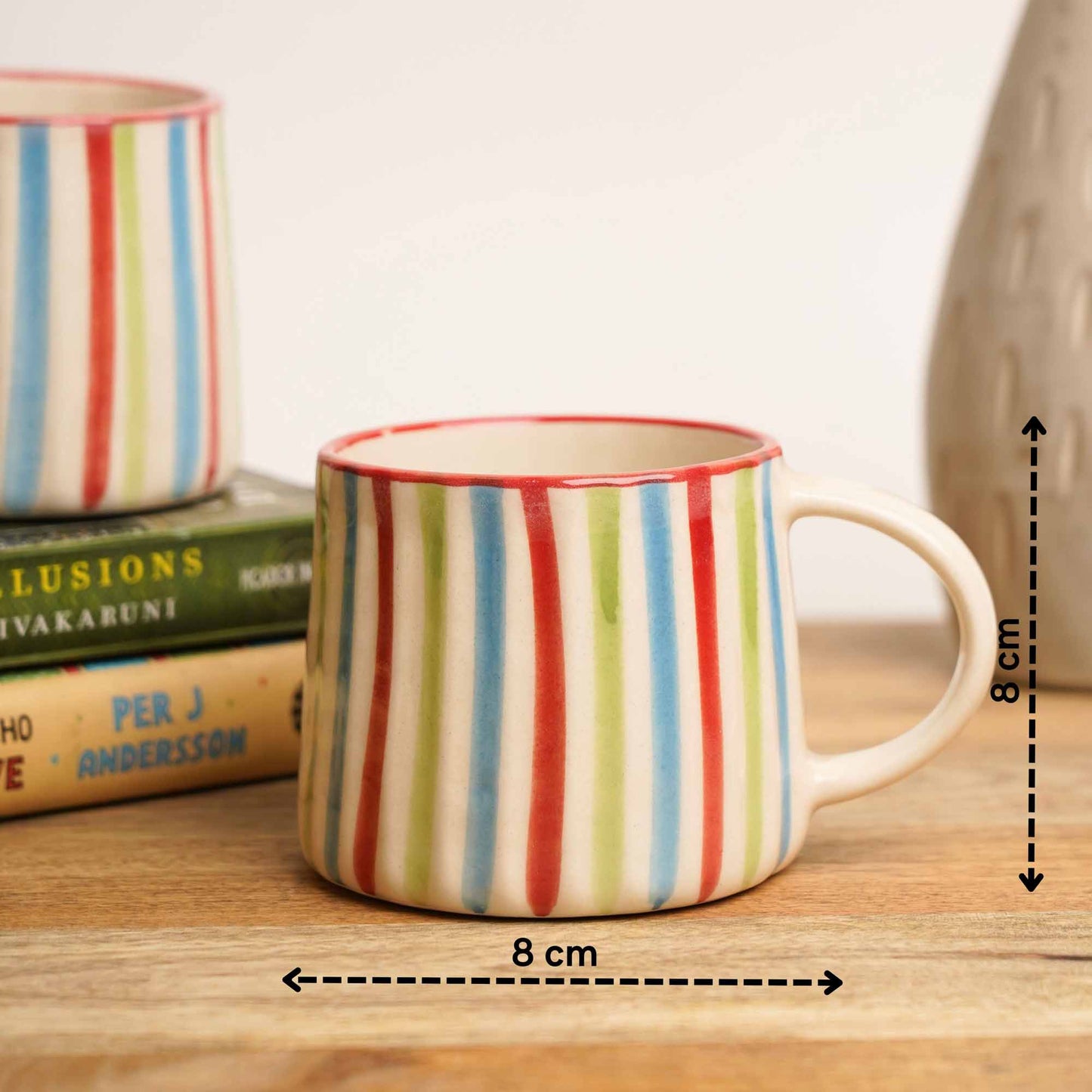 Colors of Joy - Carved Stripes Mug