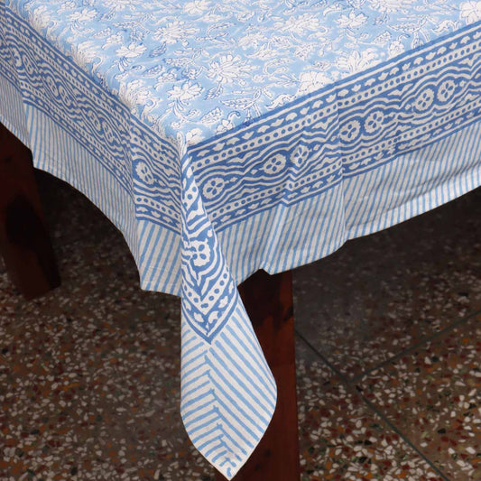 Neela Ambar - Hand Block Printed Center Table Cover