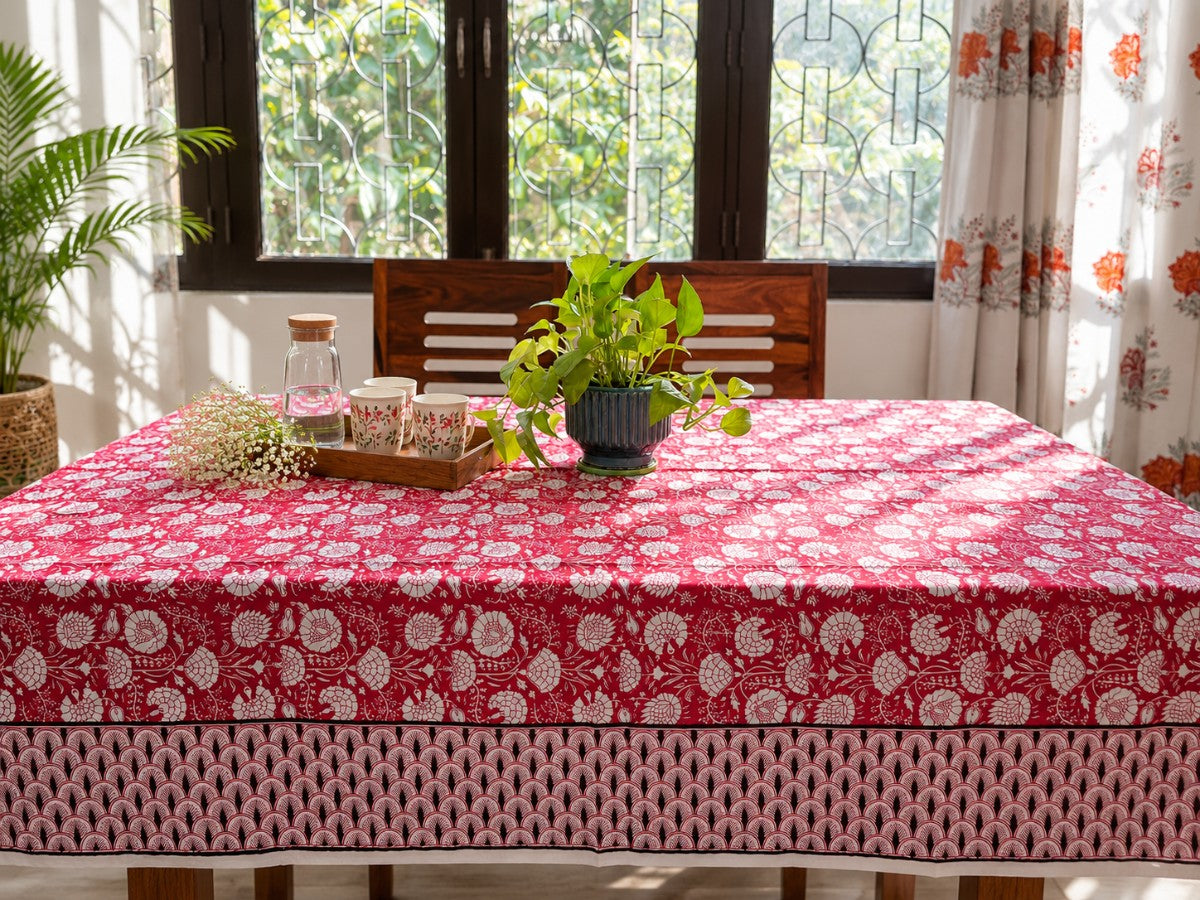 Root Afza - Six seater Dining Table Cover