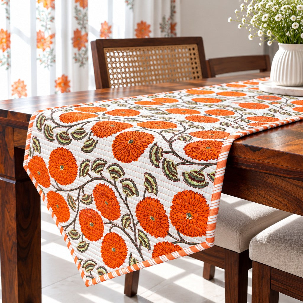Marigold - Quilted Table Runner