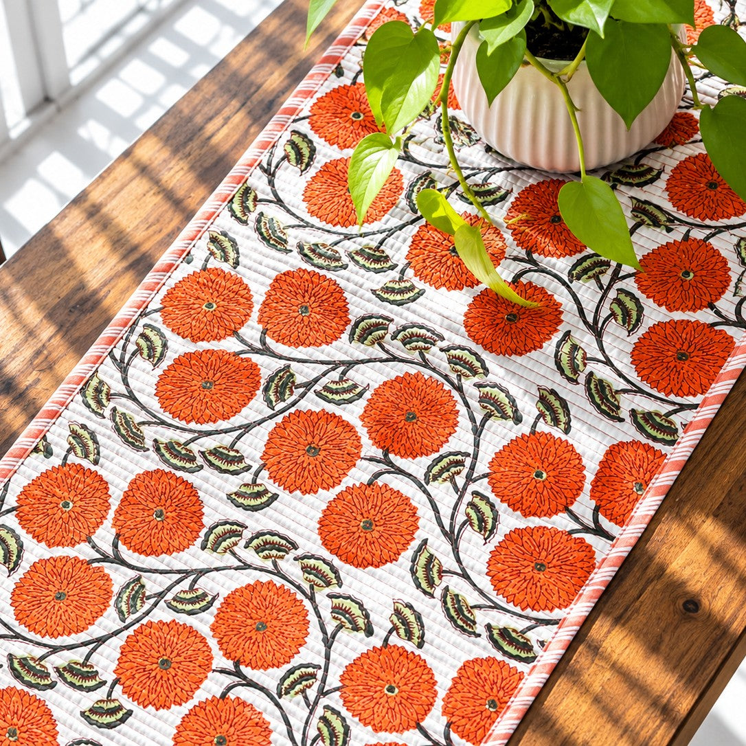 Marigold - Quilted Table Runner