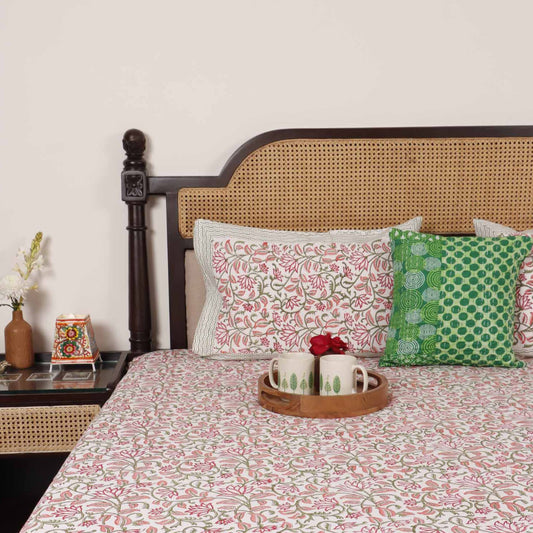 Rugmini - Handblock Bedsheet (90x108 Inches)