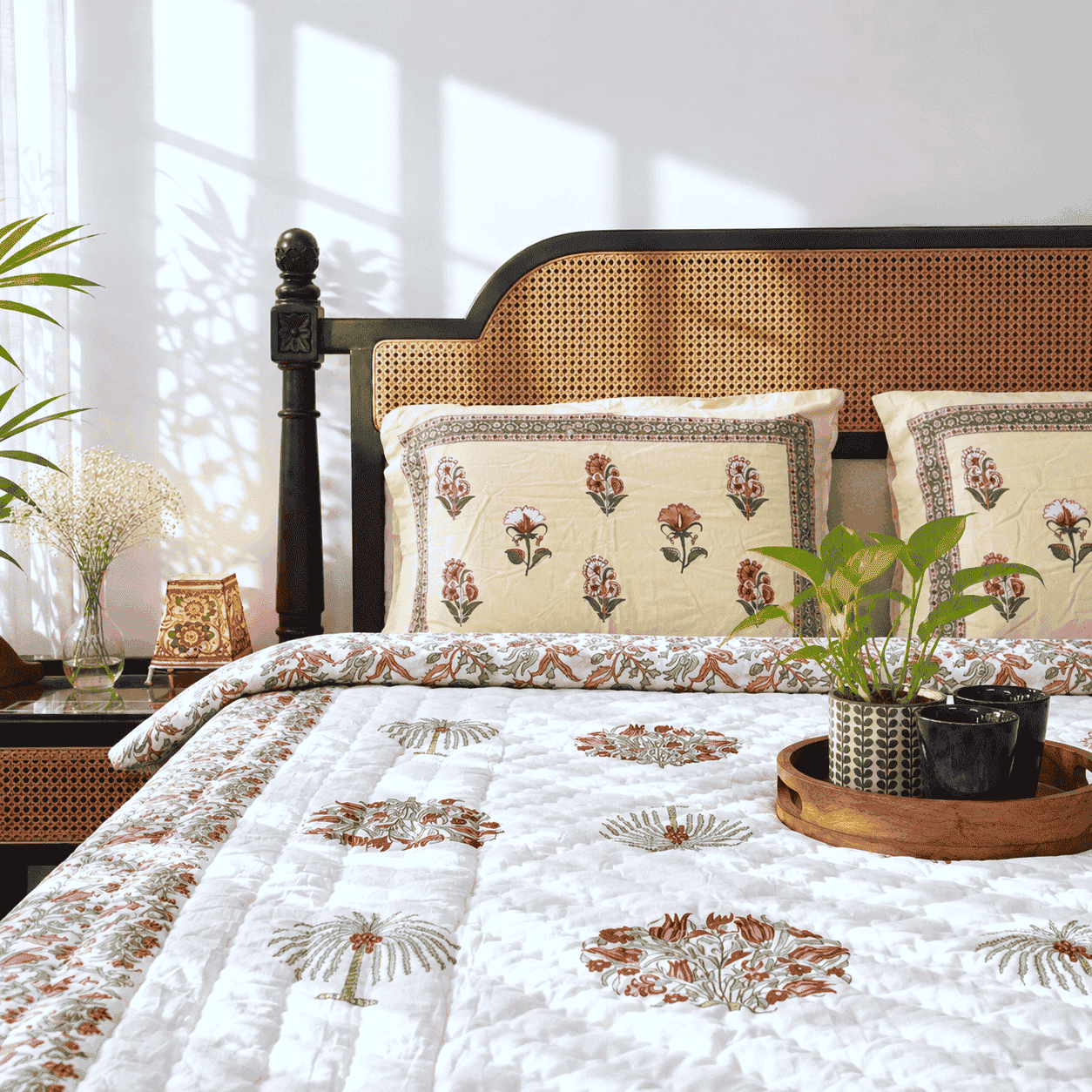 Ananta Pink- Double Bed Razai/ Comforter