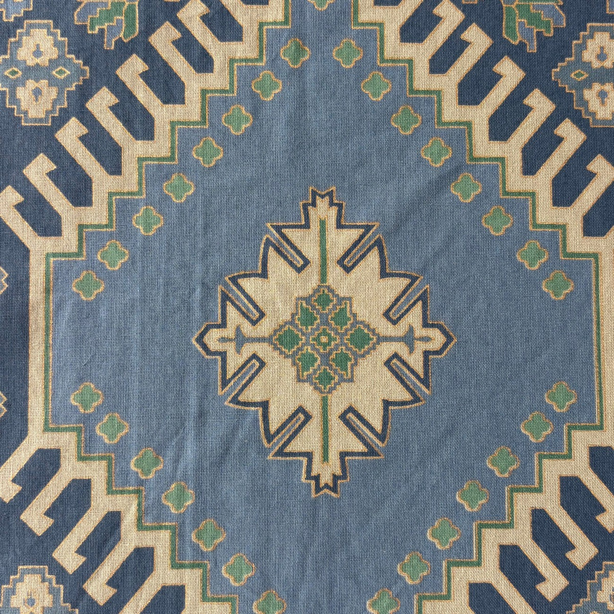 Festive Gold Edition - Blue Bedsheet (108x108 Inches)