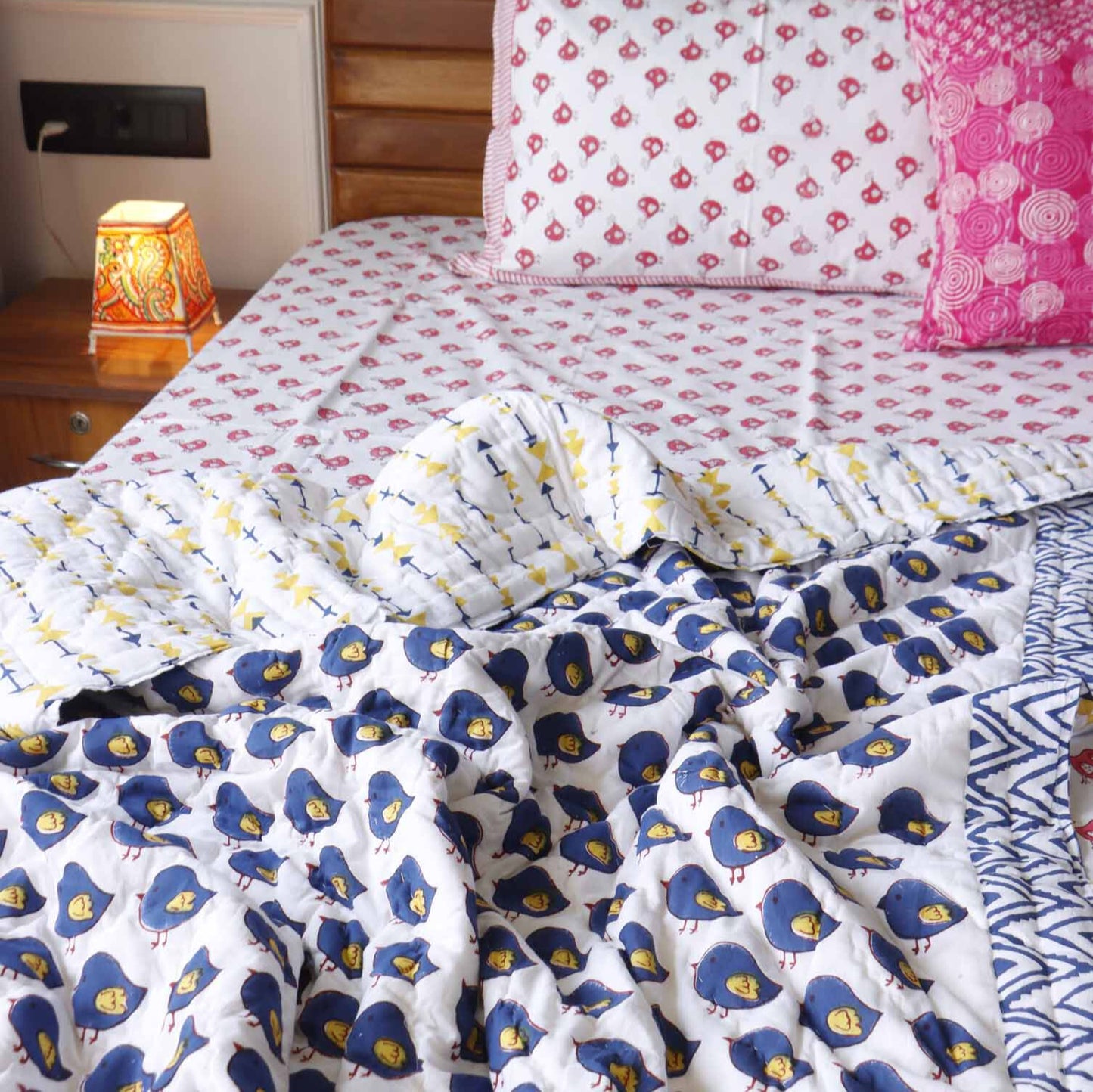 Bird - Baby Razai I Comforter