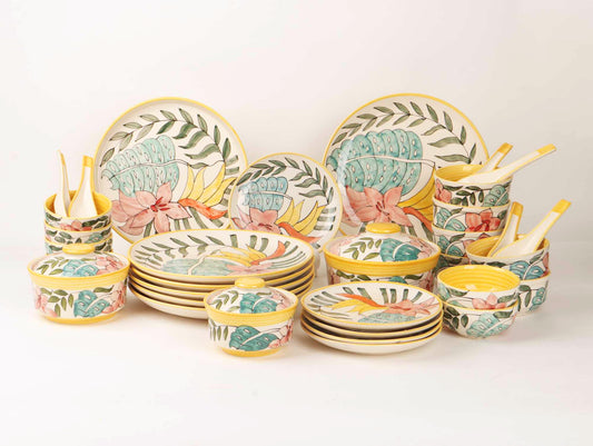 Spring Shades – Dinner Set for 6 – Set of 34