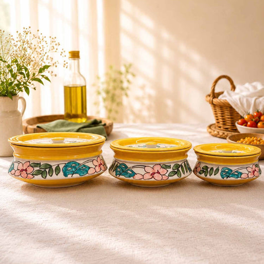 Indian house decoration items ceramic serving bowls