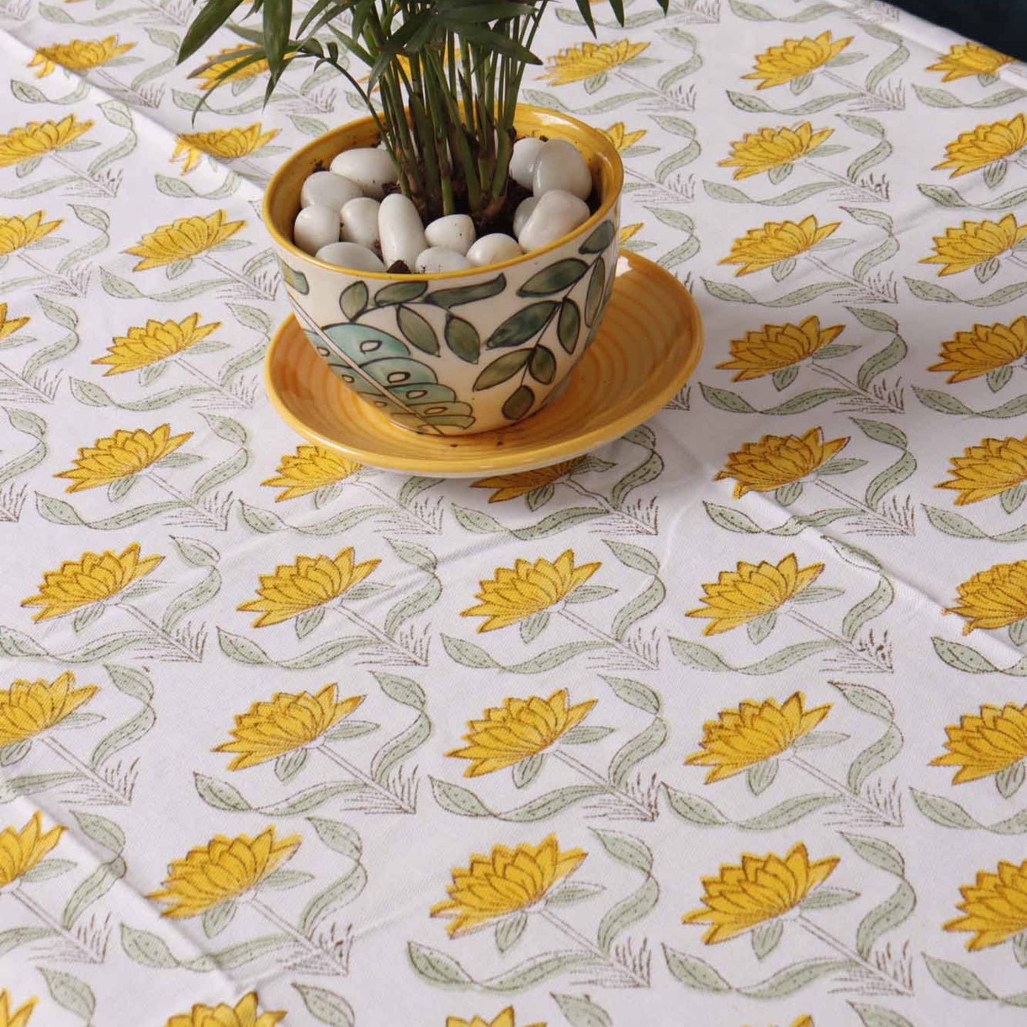 Darbar E Khaas - Hand Block Printed Center Table Cover
