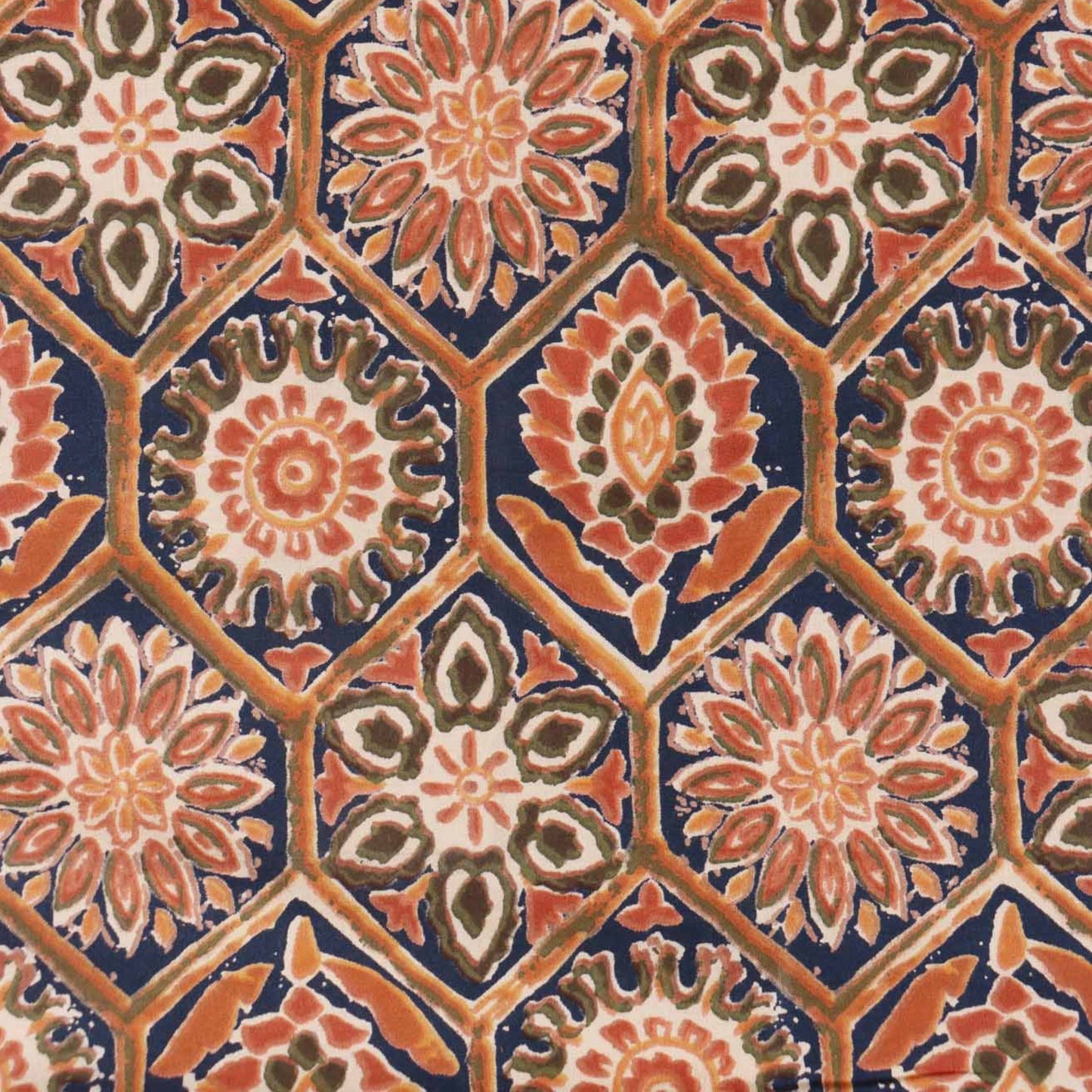 Rajwada – Flat I Fitted Bedsheet (108x108 Inches)