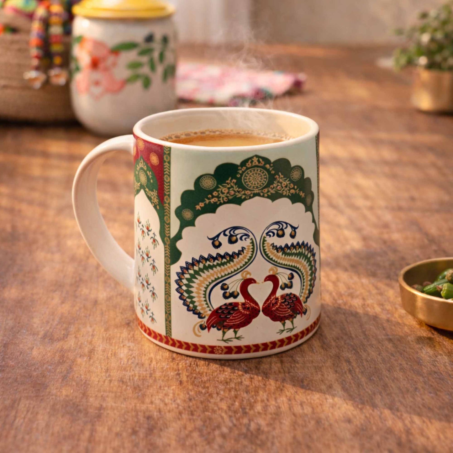 Royal Peacock Mug
