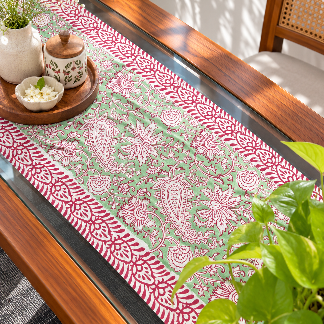 Haryali - Table Runner