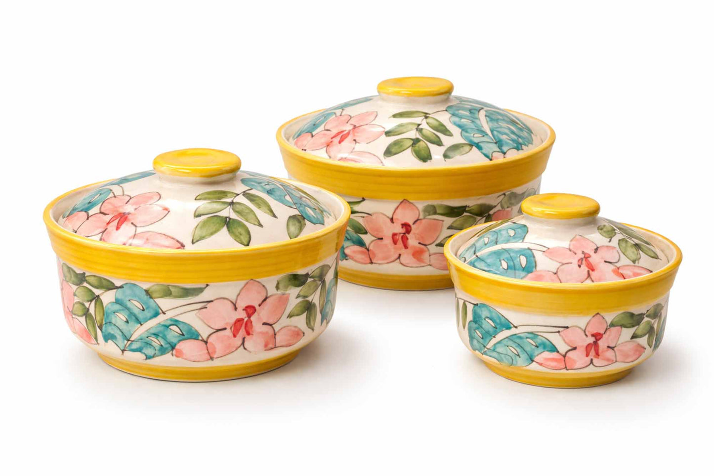 Spring Shades II Serving Bowl Set