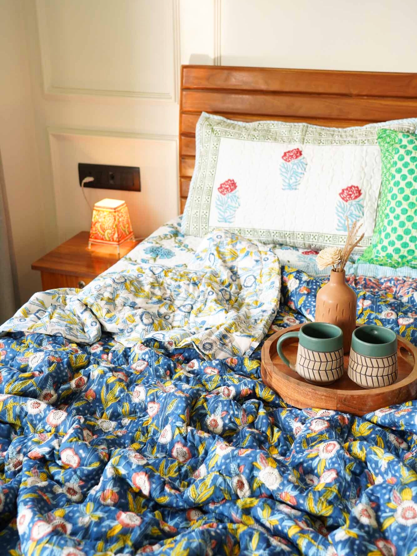 Starry Nights  - Single Bed Razai/ Comforter