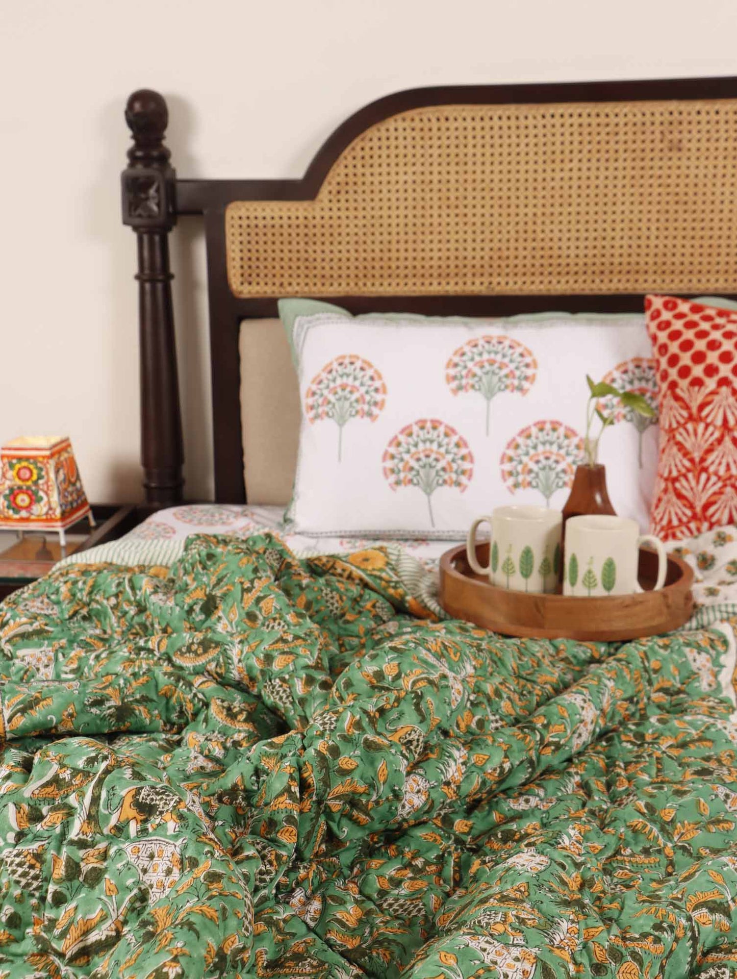 Vantara -  Hand Block Razai