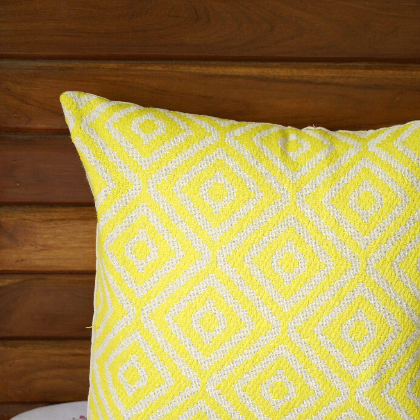 Mint Jacquard Cushion Cover