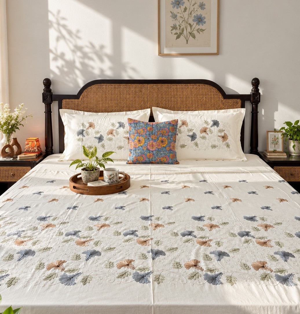 Festive Embroidery Edition - Amala (108x108 Inches)