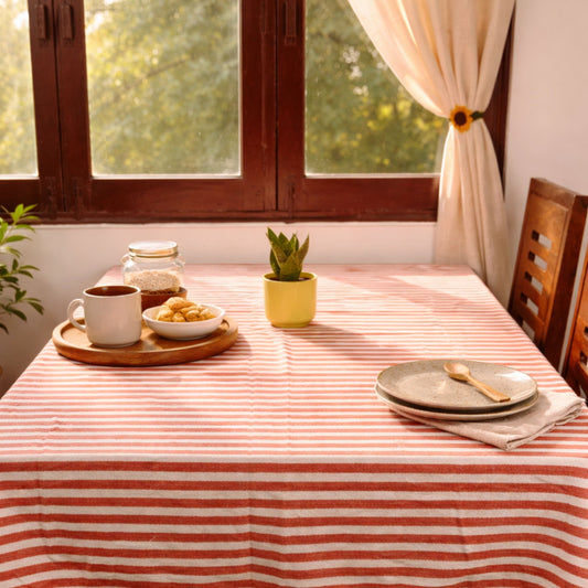 Lines - Table Cover - Red