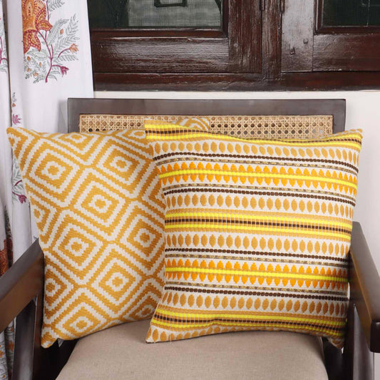 Glowing Couple - Cushion Covers - Set of 2