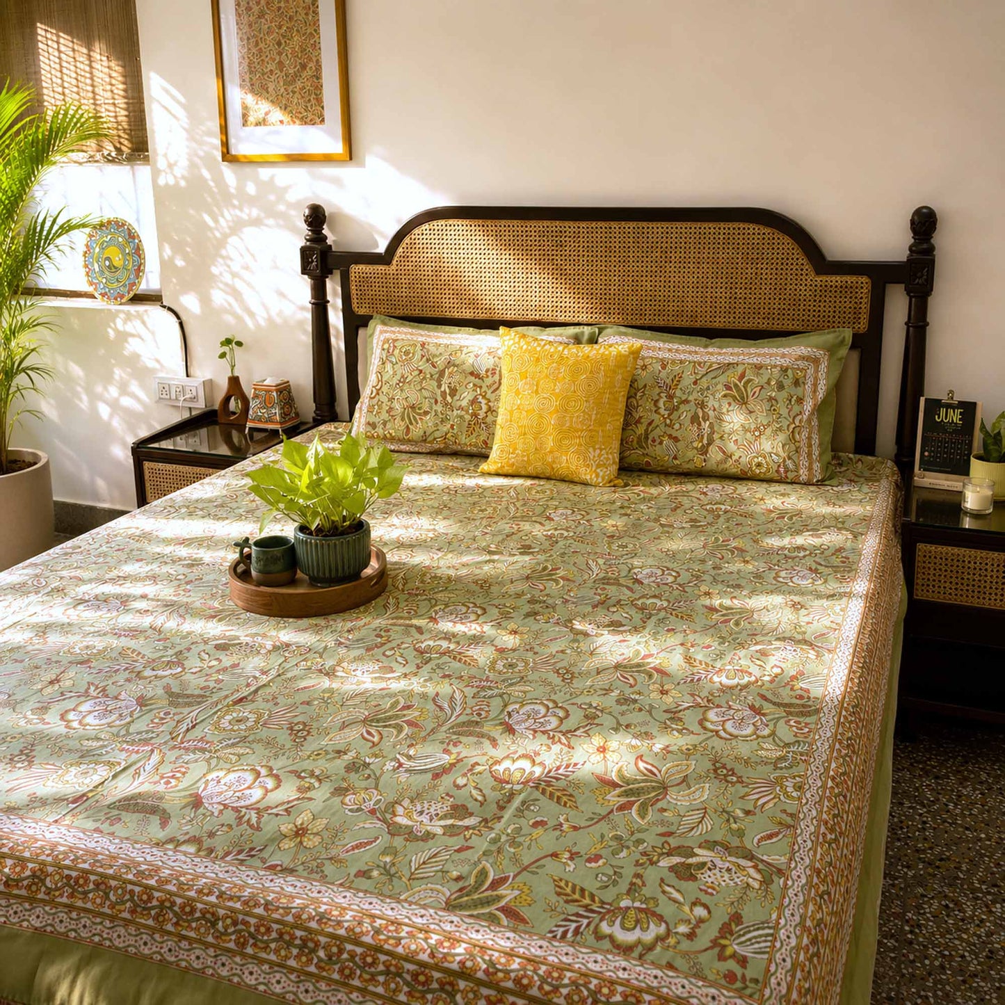 Pista - Flat I Fitted Bedsheet (100x108 Inches)