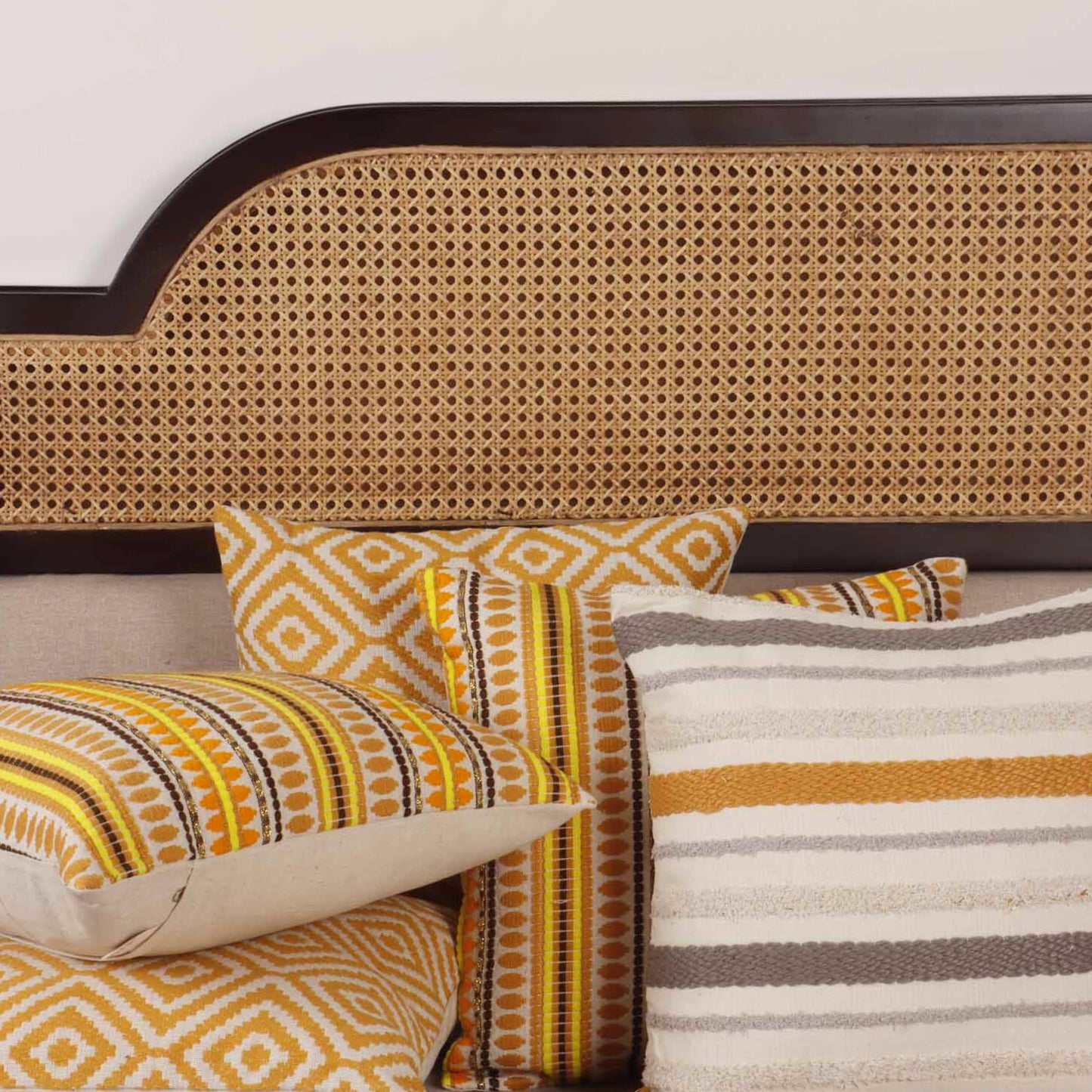 Shades Of Yellow - Cushion Covers - Set of 5