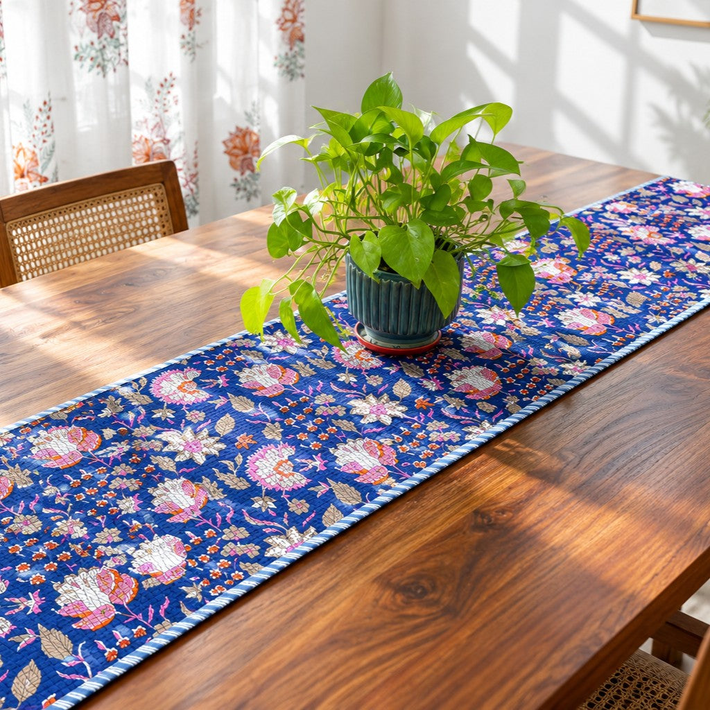 Azure - Quilted Table Runner