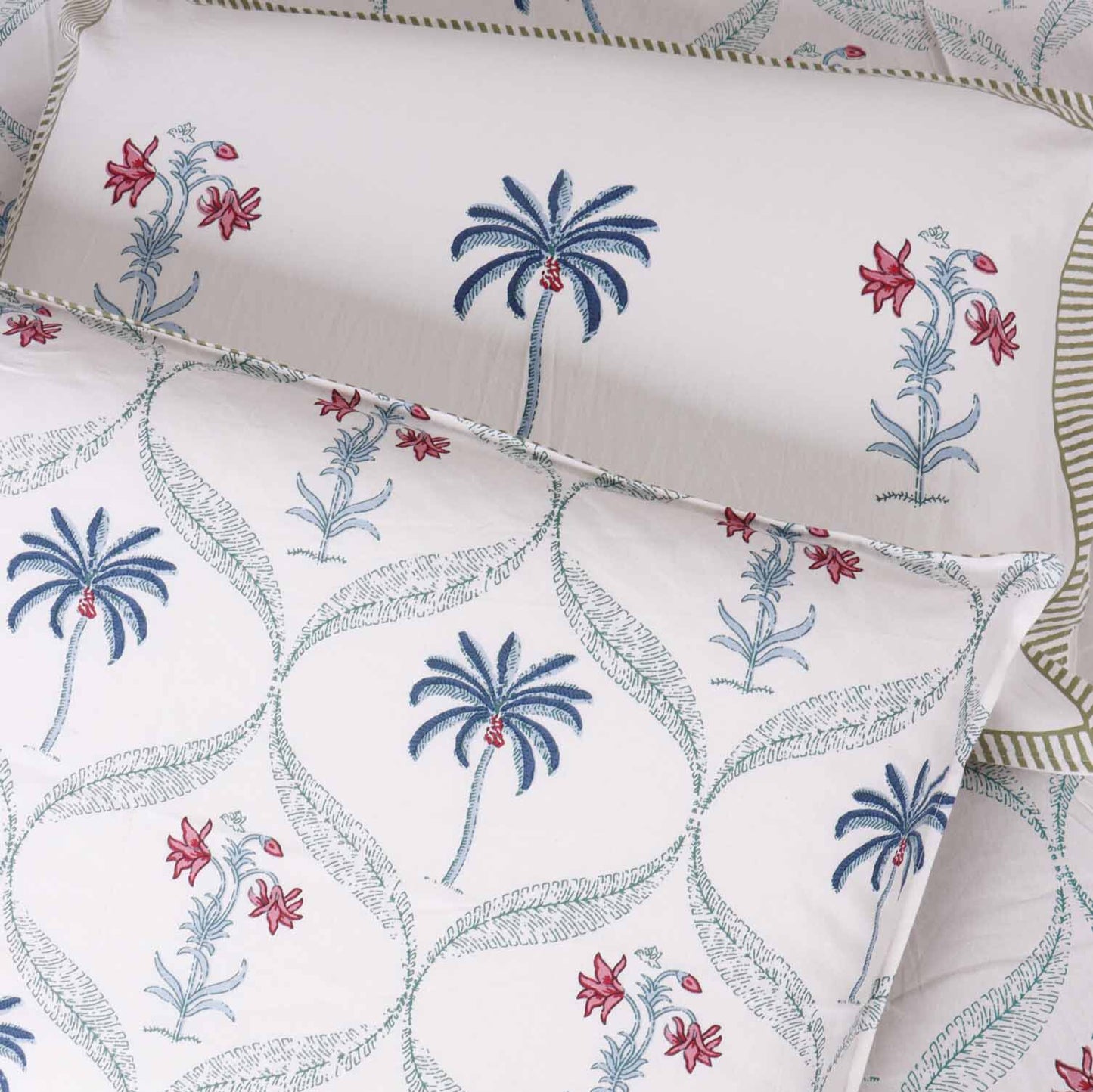 Tropical Vibe - Flat I Fitted Bedsheet (90x108 Inches)