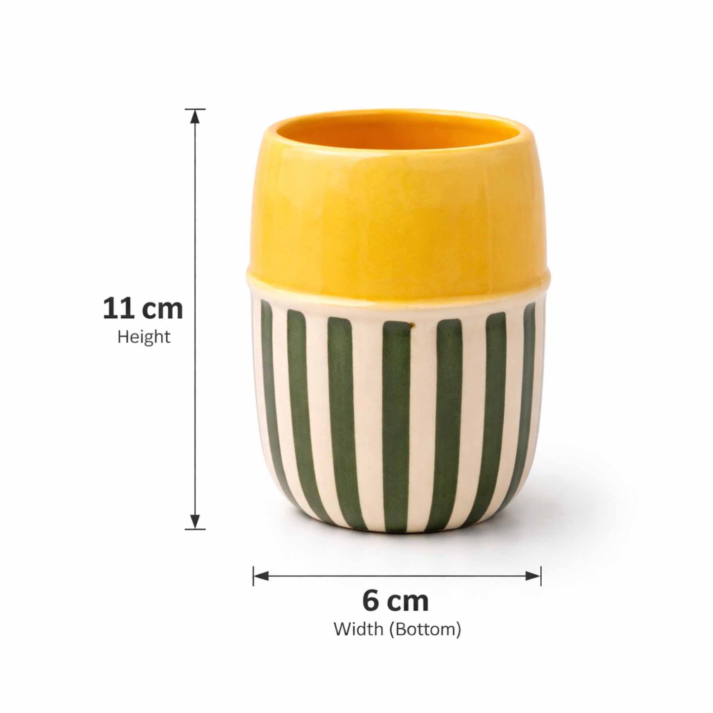 Bathroom Set - Yellow Green