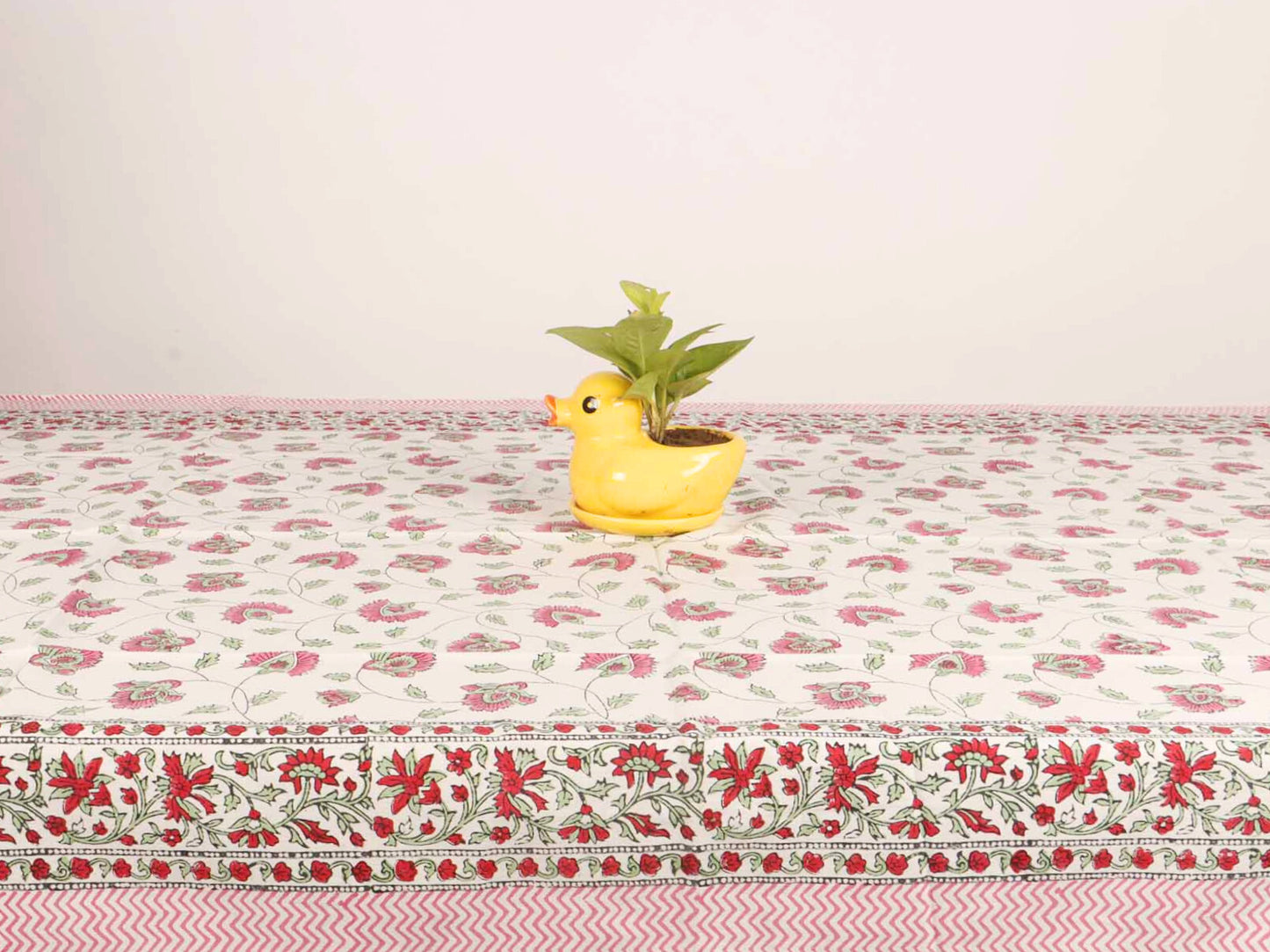 Mallika Mist  Hand Block Printed Center Table Cover