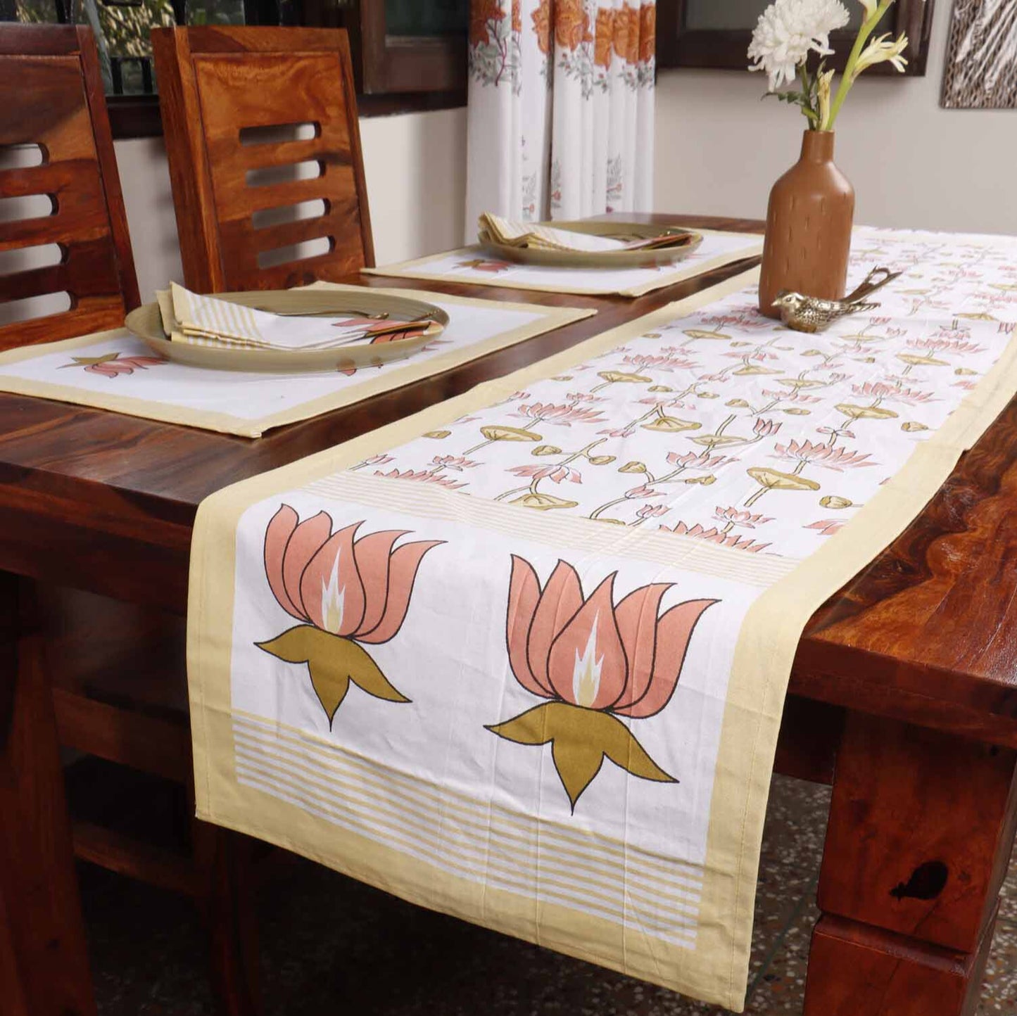 Kamal - Table Runner, Table Mats and Napkins