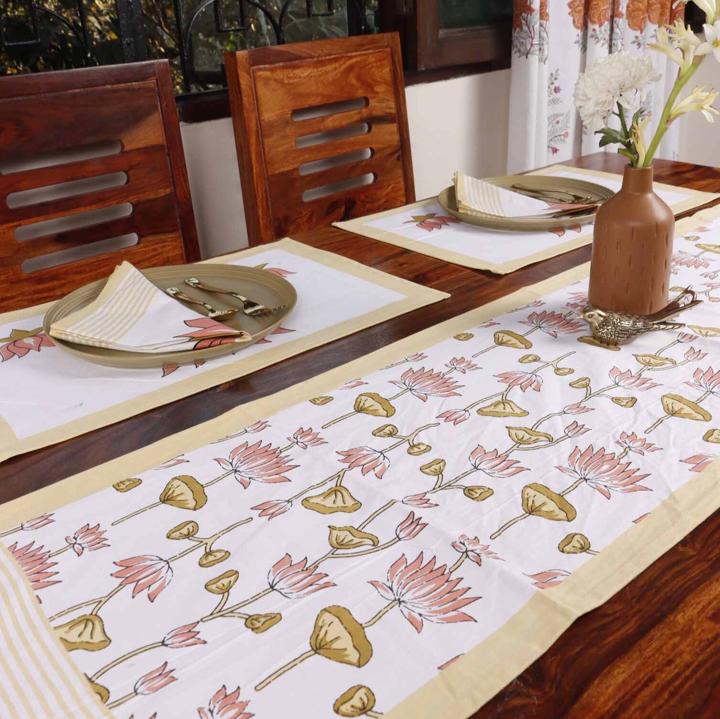Kamal - Table Runner, Table Mats and Napkins