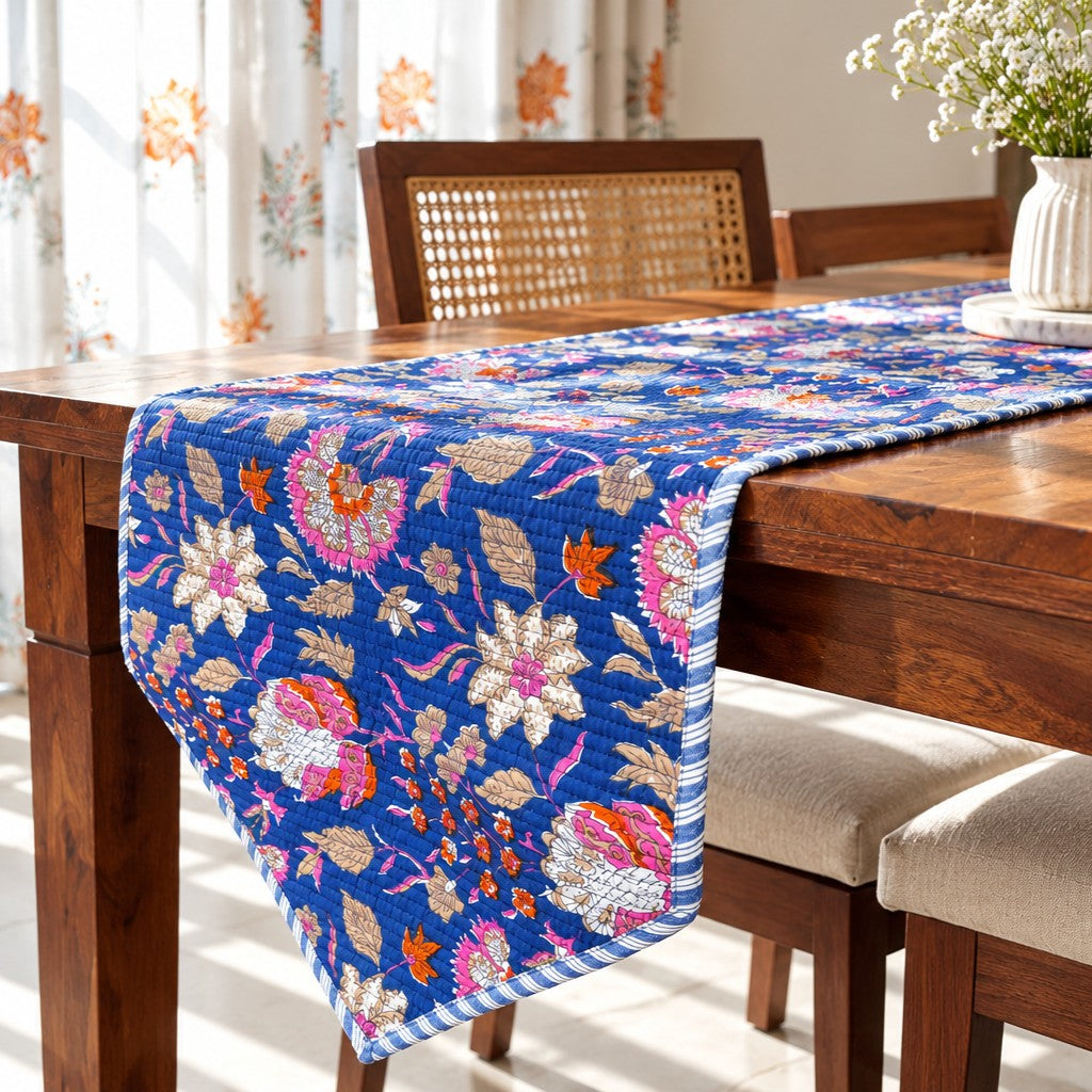 Azure - Quilted Table Runner