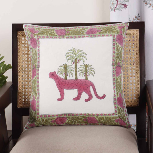 Sherni -  Hand Block Cushion Cover