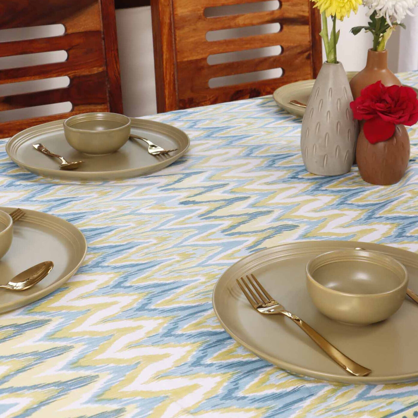 Buy Soft Cotton Table Cover for Dining Table