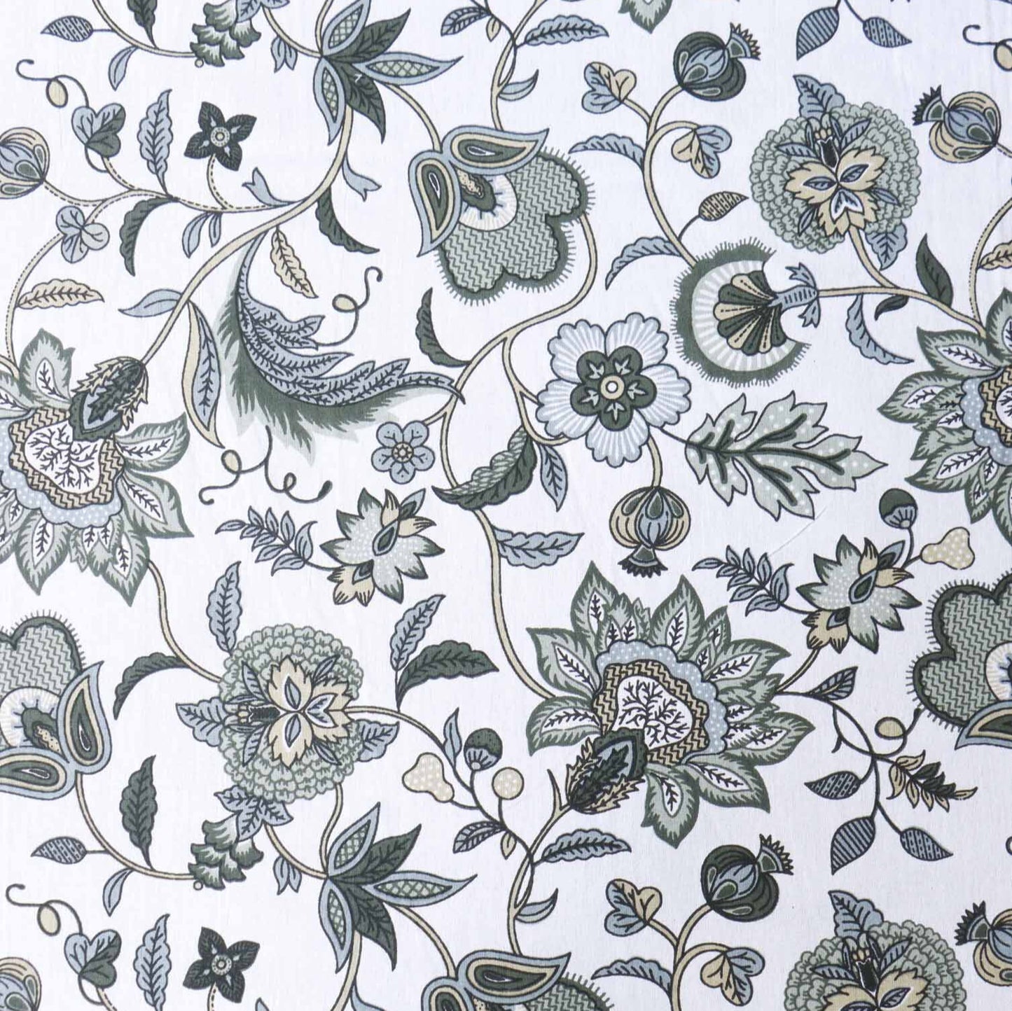 Sonmarg Grey - Flat I Fitted Bedsheet (108x108 Inches)