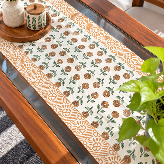 Decorative printed table runner