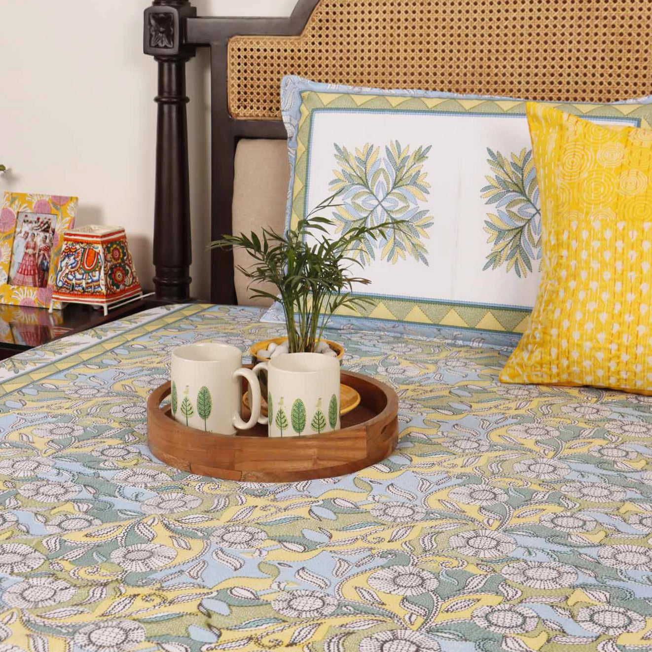 Stippling – Flat I Fitted Bedsheet (90x108 Inches)