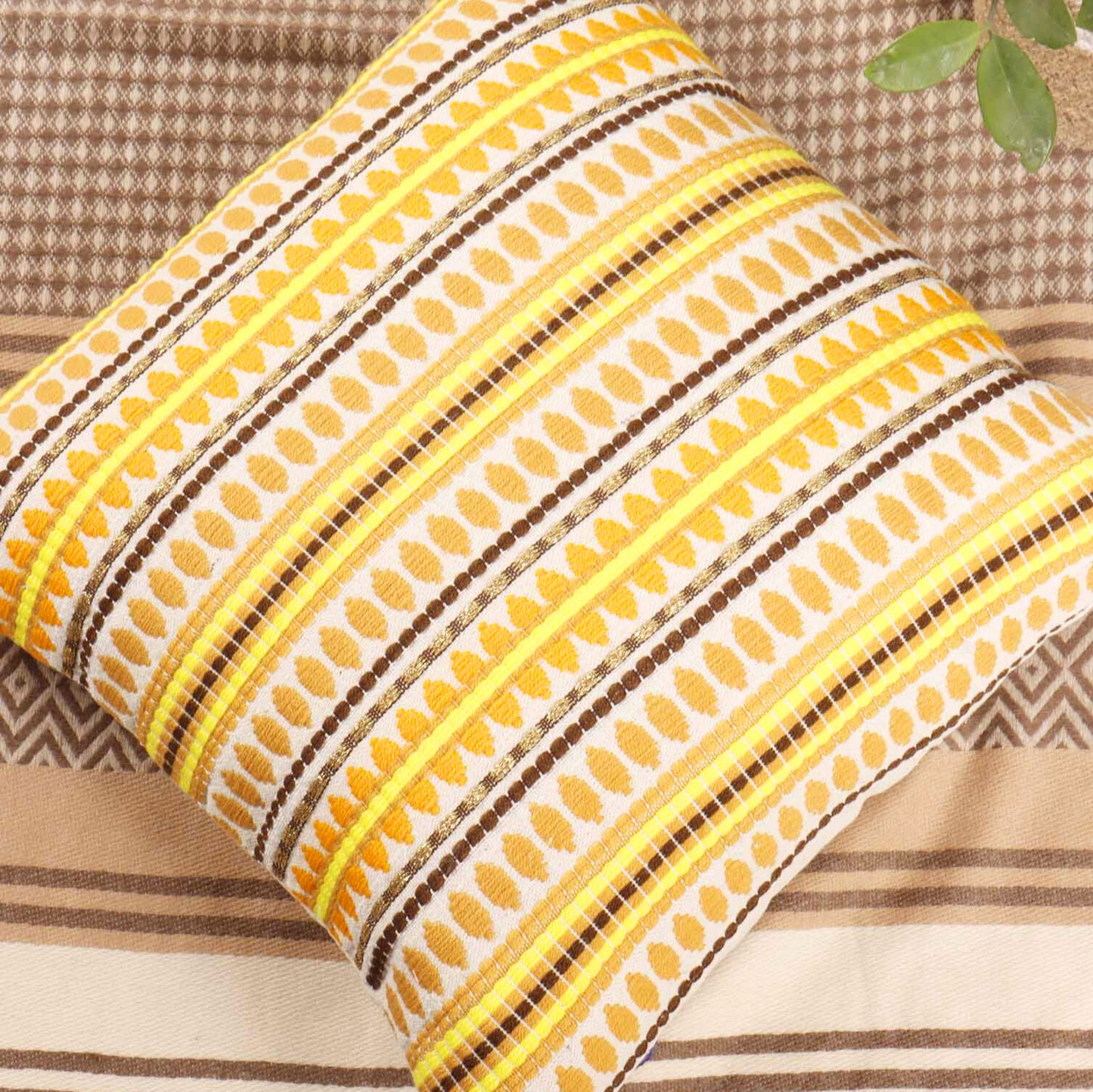 Yellow Sapphire  - Cushion Cover