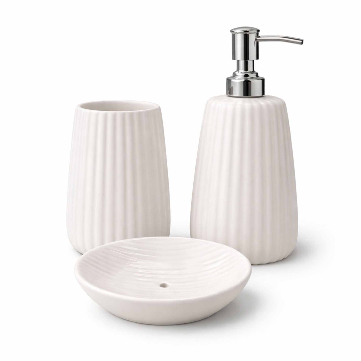 Bathroom Set - White