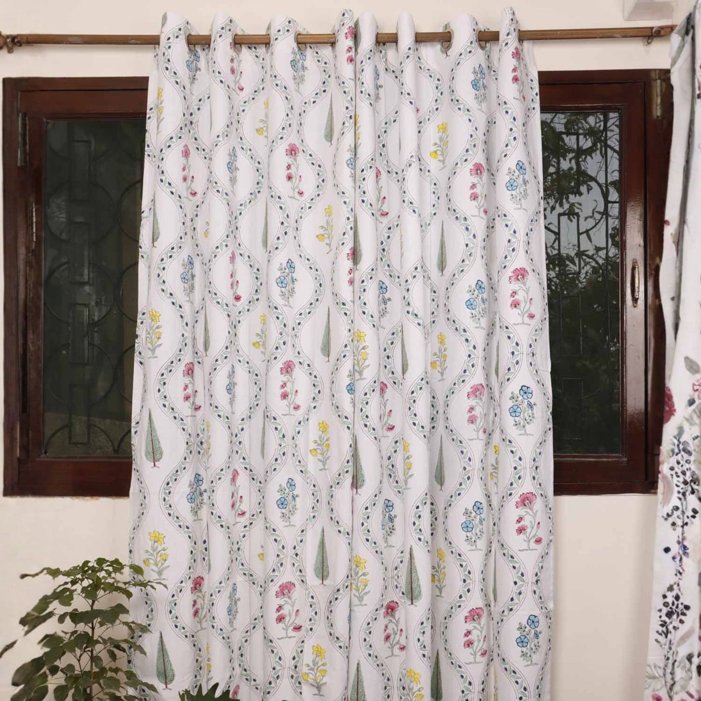 Block Print Curtain - Nargis