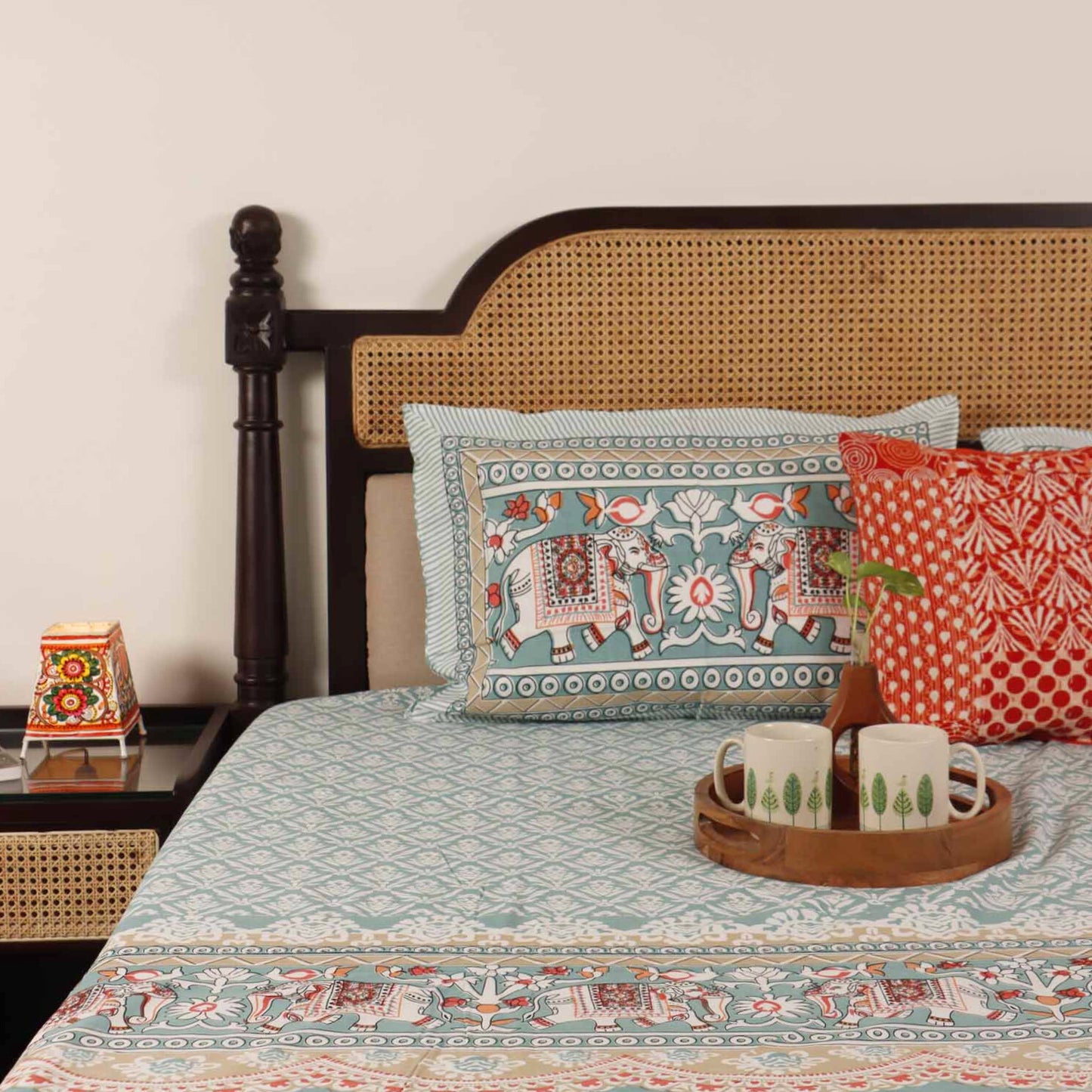 Matang - Flat I Fitted Bedsheet (108x108 Inches)