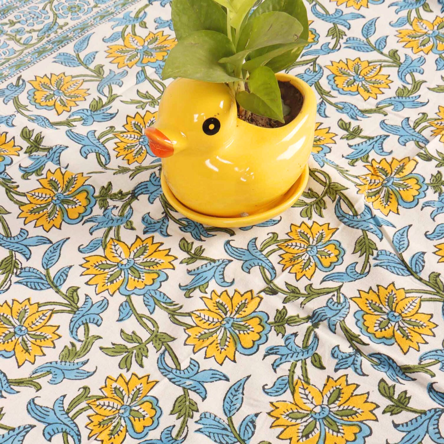 Amaltaas  Hand Block Printed Center Table Cover